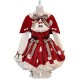 Mushroom Figure Sweet Lolita Dress JSK by Alice Girl (AGL68A)